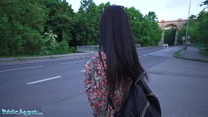 Public Agent Billie Starlet Participates in University Sexperiment