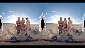 Mischievous America - VR you get to pummel 3 dolls in the desert
